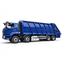 Camion compacteur SINOTRUK HOWO NX 8x4 20m³ à grand volume, 371HP, camion de voirie à charge lourde, camion de collecte des déchets