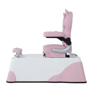 Sillón de Masaje y Pedicura Rosa para Niños de Kangmei Furniture Manufacturer, para Suministros de Belleza y Salón de Uñas - Product Image 3