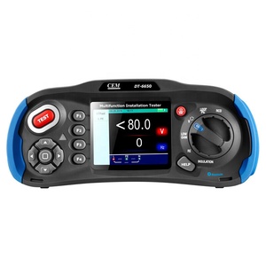 CEM DT-6650 - Probador Eléctrico Digital Multifuncional Integral, Medidor de Resistencia de Aislamiento y de Bucle de Tierra - Product Image 1