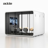 Cabines de travail individuelles modernes en aluminium, cabines téléphoniques, cabines de bureau acoustiques portables insonorisées, cabines d'enregistrement pour salon