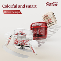 Écouteurs sans fil Coca-Cola T36S semi intra-auriculaires avec son HD ENC, écouteurs confortables