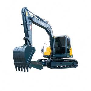 Último Precio de Excavadora Hyundai Coreana, Excavadora de Orugas Fabricada en China HX80 - Product Image 1
