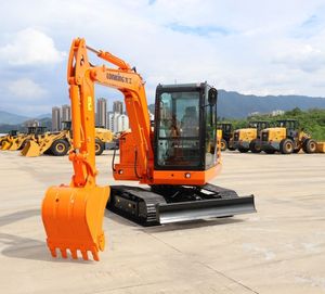 Potente Excavadora de Orugas CDM6060W/CDM6060 G4, Nueva, de 6 Toneladas, con Motor Hidráulico y Orugas de Acero - Product Image 2
