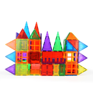Trực Tuyến Hot Bán Nam Châm Xây Dựng Gạch Khối Từ Đồ Chơi Cho Trẻ Em Bán Buôn Đồ Chơi Hot & Các Trò Chơi Bé Magnatiles Giáo Dục - Product Image 5