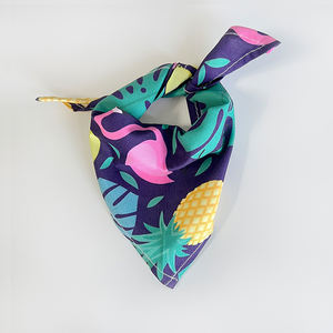 عبادات صيفية للكلاب بطراز فريد من نوعه ، عبادات للكلاب ، عبادات قطنية قابلة للغسل ، أوشحة مثلثة للكلاب - Product Image 3