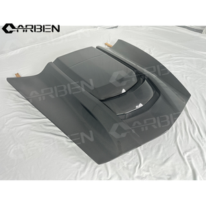 Kit di Aggiornamento Esterno in Fibra di Carbonio Ventilata per Chevrolet <span class=keywords><strong>Corvette</strong></span> C7, Cofano Premium in Fibra di Carbonio - Product Image 3