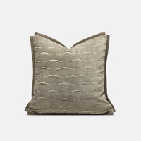 Housse de coussin décorative multicolore en tissu importé AIBUZHIJIA, housse de coussin moderne, housse de coussin pour la maison