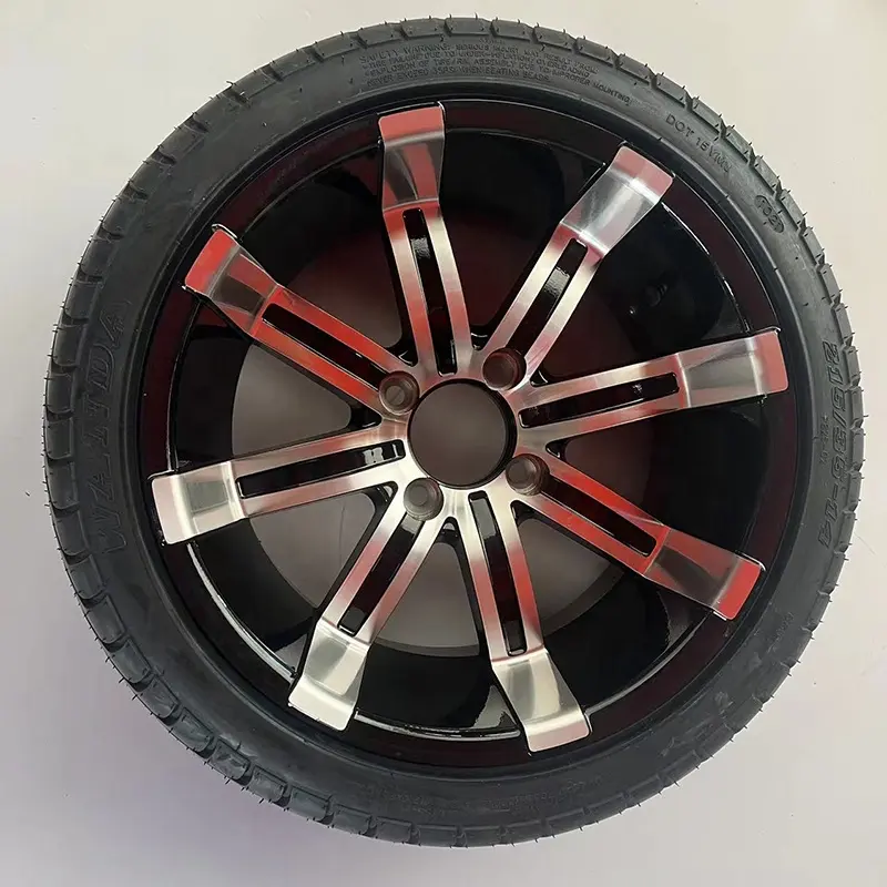 14 Inch Golfkar Wielen En Banden Wanda215/35-14 SUN-F23x10.5-14tyre 14 Inch Aluminium Atv Wielvelg