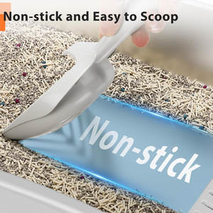 <span class=keywords><strong>Bac</strong></span> à litière pour <span class=keywords><strong>chat</strong></span> en acier inoxydable XL, grand modèle à bords hauts, anti-fuite, <span class=keywords><strong>bac</strong></span> à litière métallique pour <span class=keywords><strong>chat</strong></span>, facile à nettoyer, toilette pour animaux de compagnie, fabrication OEM - Product Image 6