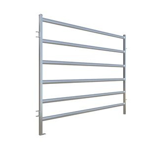 Panneaux de clôture pour bétail en gros : Conception robuste <span class=keywords><strong>avec</strong></span> rails, clôture portable pour l'élevage en rotation - Product Image 6