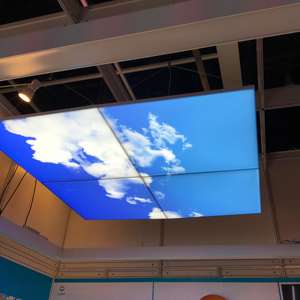 Panel de Luz LED Lumin de 595x595 mm con Certificación CE/ROHS/UL, Panel de Terapia sin Costuras para Montaje Suspendido, Panel de Cielo Artificial, Luz de Techo LED Estética - Product Image 1