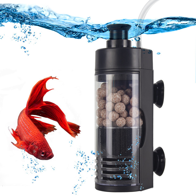 Plastic Internal Filter for Aquarium Canister Fish Tank Water Purification Cycle Oxygenation Pump Biochemical Culture