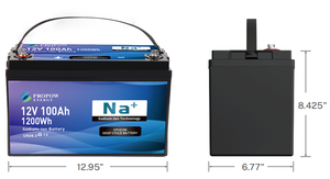 ナトリウムイオン電池12ボルト12 V <span class=keywords><strong>100ah</strong></span> RV高サイクル - Product Image 6