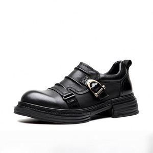 Men's Autumn Office Career Casual <b>Shoes</b> Fashionable New Style Handmade Uniquely Designed Party <b>Shoes</b> Height Increasing Rubber - Product Image 6