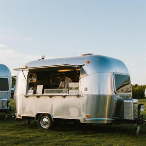 2025 Squave Type Mobile Street Coffee Bike Pizza Caravan Trailer Sale Fast Food Truck pour l'Europe - Product Image 6