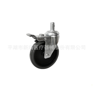 Ruedas Giratorias Serie Phxs de Una Sola Rueda PP 80mm Personalizables para Uso Industrial - Product Image 5