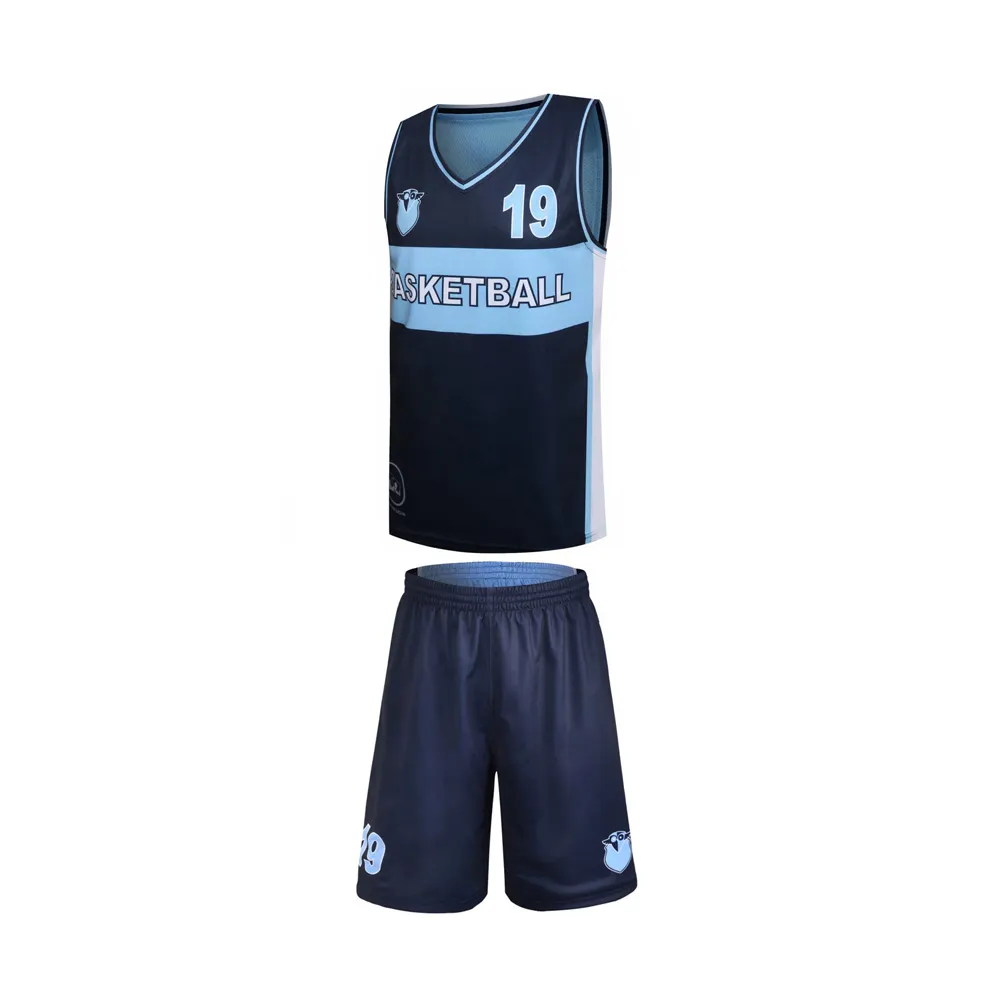 Hoge Kwaliteit Jersey Shorts Basketbalpak Custom Groothandel Sport Sublimaat Bedrukte Vest Mesh Doek Hardlooppakken