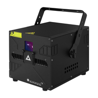 SHTX Hochwertige 5W/6W Animations-Laserbeleuchtung mit ILDA DJ Bühneneffekt-Licht für Nachtclub KTV Hochzeit DMX512 RGB Laserlicht