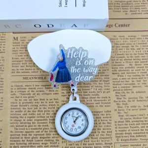 <b>Nurse</b> <b>Watches</b> Portable Woman Pocket <b>Watch</b>, Fob Badge <b>Watch</b>, Second Hand Pocket Badge Christmas Gift for <b>Nurse</b> Student Doctor - Product Image 6