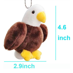 V263 Nuovo Design all'Ingrosso Portachiavi Peluche <span class=keywords><strong>Aquila</strong></span> Piccola Mini <span class=keywords><strong>Animali</strong></span> di Peluche Portachiavi <span class=keywords><strong>Aquila</strong></span> per Regali Bambini Ragazze Ragazzi - Product Image 2