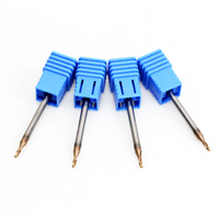 Micro Solid Carbide Flat Bottom Drills D0.5-D12mm | 0.005mm Tolerance | TIALN Coated | for Steel/Stainless/Cast Iron/Aluminum |