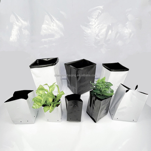 Đen Và Trắng 10 Gallon Ldpe Rau Hạt Giống Trồng Nhựa Grow Túi - Product Image 3