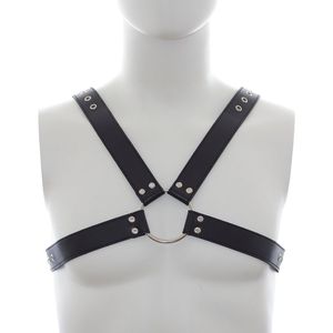 Imbracatura in <span class=keywords><strong>Pelle</strong></span> da <span class=keywords><strong>Uomo</strong></span> con Anello a O per BDSM, Imbracatura per il Corpo, Abbigliamento Fetish Gay - Vendita all'Ingrosso - Product Image 6