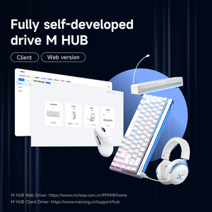 Mchose ace68 không khí chuyển đổi từ bàn phím RT chơi game tùy chỉnh từ có dây kết nối đầy đủ phím nóng trao đổi trình điều khiển web - Product Image 6