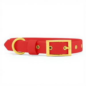 Collar para Perro Personalizado Ajustable de Goma Impermeable Recubierto de Silicona y PVC Cloruro de Polivinilo para Perros Pequeños, Medianos y Grandes - Product Image 1