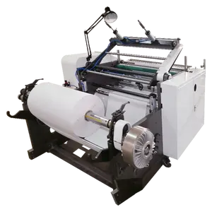 Paper Roll Slitting And Rewinding Machine For Cash Register Or Fax Paper Or Medical Paper Slitter Rewinder Machine