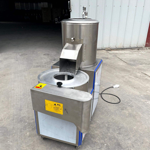 Machine à éplucher les pommes de terre électrique commerciale de comptoir, multifonctionnelle, pour laver, éplucher et couper les pommes de terre - Product Image 6