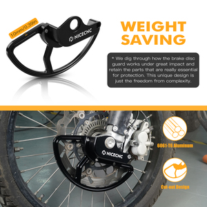 NICECNC pour GasGas 700 ES <span class=keywords><strong>2022</strong></span> 2023 2024 2025 Protection de disque de frein avant en aluminium pour KTM <span class=keywords><strong>690</strong></span> <span class=keywords><strong>Enduro</strong></span> R - Product Image 1