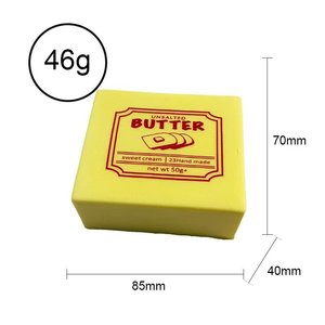 Hot Selling Pu Foam Cuddly Butter Block Shaped Slow Rising Stress Relieve <b>Ball</b> <b>Squeeze</b> Squishy Toys Party Gift for Kids Adults - Product Image 6