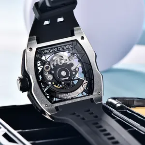 Montre Pagani Design ys018 pour homme, nouvelle montre, étanche à 50 mètres, cadran lumineux, montre mécanique tendance - Product Image 6