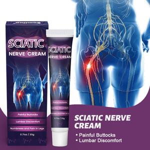 Crème pour le soulagement du nerf sciatique pour soulager le gonflement et la <span class=keywords><strong>douleur</strong></span> dans les zones lombaires, du genou et des articulations - Product Image 2