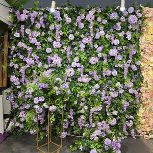 Nuevo diseño hojas artificiales plantas <span class=keywords><strong>de</strong></span> hierba Flor <span class=keywords><strong>de</strong></span> seda artificial pared 3D telón <span class=keywords><strong>de</strong></span> fondo para decoraciones <span class=keywords><strong>de</strong></span> eventos <span class=keywords><strong>de</strong></span> boda - Product Image 1