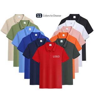 Polo unisexe 210g 100% polyester, anti-humidité, séchage rapide, pour le golf, l'hôtellerie, la sécurité, vêtements de travail extensibles - Product Image 1