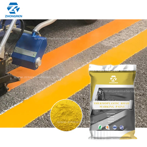 خط طلاء BS3262 سريع الجفاف ، طلاء طرق رصف حراري بالبلاستيك الحراري aashtو M لوضع علامات على الطرق - Product Image 1