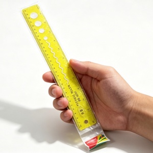 Reglas Flexibles de Plástico de 20cm/30cm del Fabricante, con Buen Precio y Tamaño Personalizado, Reglas Suaves para la Escuela - Product Image 4