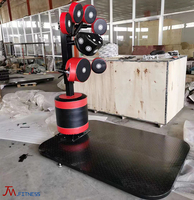 Cible de boxe intelligente professionnelle 2026 avec base, équipement de cible et pads de frappe commerciaux à vendre