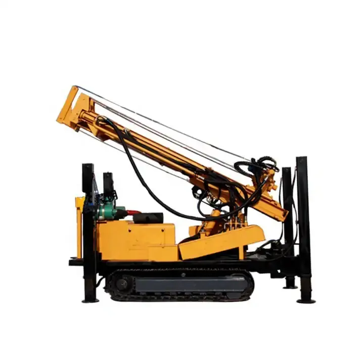 crawler diesel water well drilling rig portable rotary small water well drilling machine