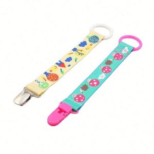 Porta Chupetes Personalizado con Logotipo, Clip para Chupetes, Cordón para Chupetes - Product Image 1