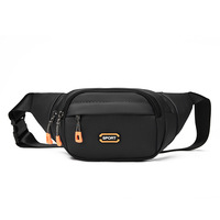 Sac banane unisexe de sport et fitness, sacoche de taille et bandoulière pour course à pied, jogging et activités de plein air, avec poche pour téléphone portable