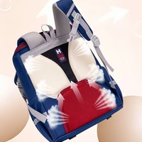 Nouveau sac à dos scolaire pour enfants de 16 ans ; Conception légère et protectrice de la colonne vertébrale ; Harnais à coussin d'air ; Grande capacité