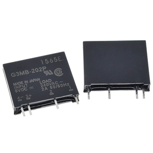 1Pcs 5V 12V 24V DC-AC Solid State <strong>Relay</strong> Module G3MB-202P G3MB P PCB SIP SSR AC 240V 2A Snubber <strong>Circuit</strong> Resistor Switch - Product Image 1