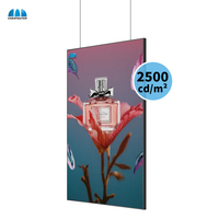 Pantalla LCD para Ventana Semi-Exterior de Varios Tamaños, Suministro de Fábrica, Pantalla Publicitaria de 2500 Nits para Gasolineras y Tiendas de Conveniencia