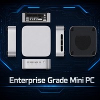 Mini PC Industrial Integrado con Ventilador Intel Core I3 I5 I7, Puertos Seriales, Doble LAN y Wifi de Fábrica MES