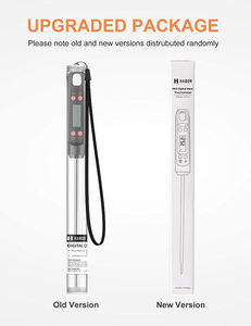 Termômetro Digital Portátil com Display LCD, Alimentado por Bateria, ABS+Aço Inoxidável, Faixa de -50~300, Precisão de 0.2 para Churrasco - Product Image 5