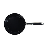 Set Panci Masak Dapur Label Pribadi OEM Anti Lengket 5 Buah, Wajan Goreng & Wok Penggorengan dari Baja Karbon dengan Gagang Stainless Steel