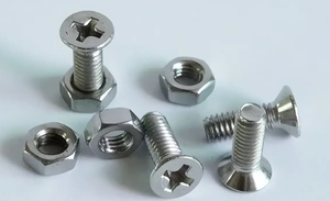 Vis à tête hexagonale en acier inoxydable 304, écrou à vis en acier au carbone, écrou à vis en nylon, résistant à la corrosion, norme DIN/ISO classe 8.8/10.9 pour la marine - Product Image 4